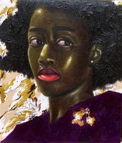 Gaze 1 - 21st Century Contemporary, Figurative Portrait, Fashion