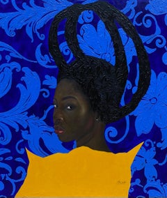 Fuerte y Audaz 3 - Siglo XXI, Contemporáneo, Figurativo, Mujer, Moda, Pelo