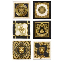 Gobelin Fabric Tapestries. According To Versace “medusa”