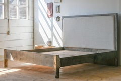 Goby Bed in Cast Bronze and Solid Hardwood