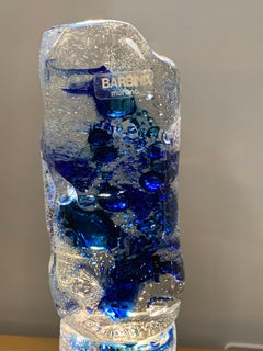 Gocce di Luce model sculpture lamp by Alfredo Barbini, Murano Glass, Italy