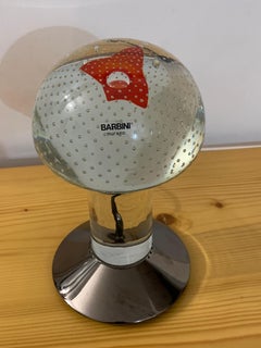 Gocce di Luce Model Sculpture Lamp by Alfredo Barbini, Murano Glass, Italy