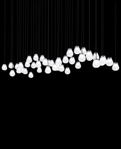 Gocce Linear Pendant Lamp by Euroluce Lampadari