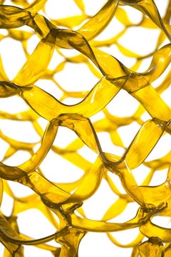 Goccia Chandelier in Yellow Resin by Jacopo Foggini