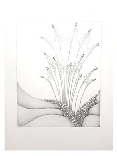 Gochka Charewicz - Herbario - Litografía original firmada