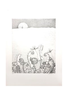 Gochka Charewicz - Herbario - Litografía original firmada