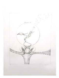 Gochka Charewicz - Herbario - Litografía original firmada