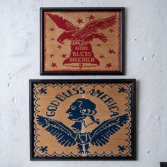"God Bless America" Patriotic Embroideries, c.1920