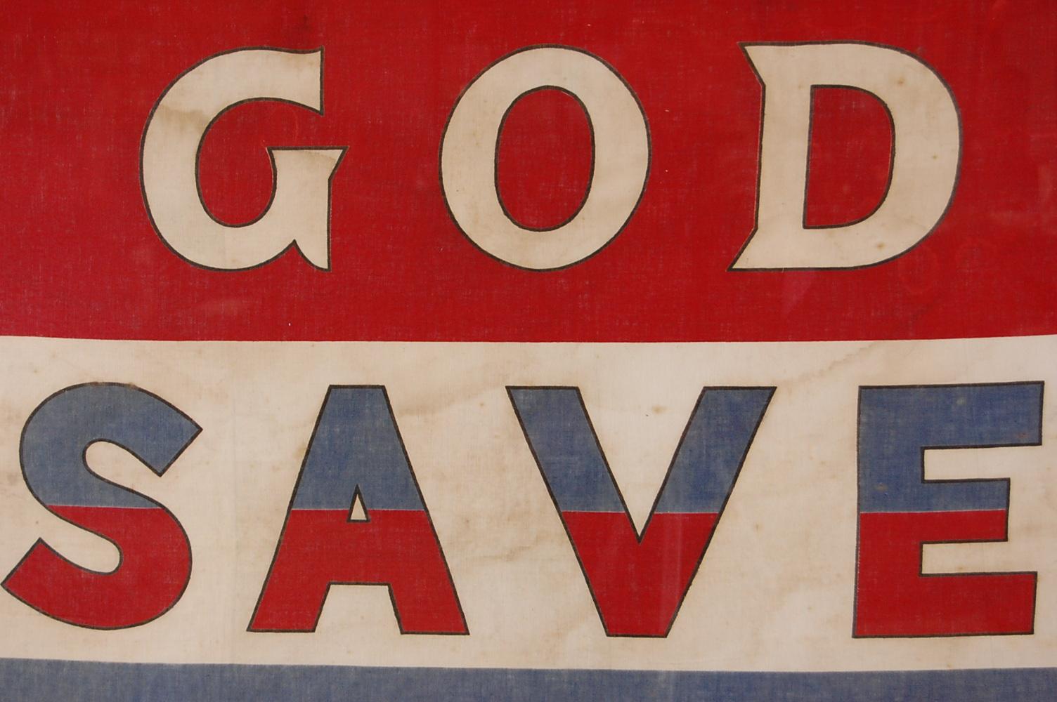 god save the king banner