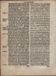 God So Loved the World, John 3:16, 1538 Coverdale New Testament Bible