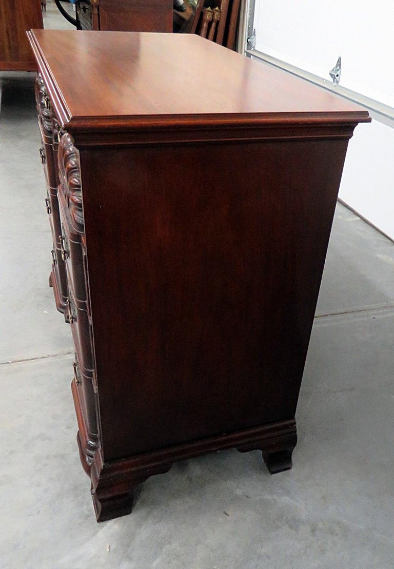 Goddard Townsend Style Block Front Bachelors Chest For Sale at 1stDibs