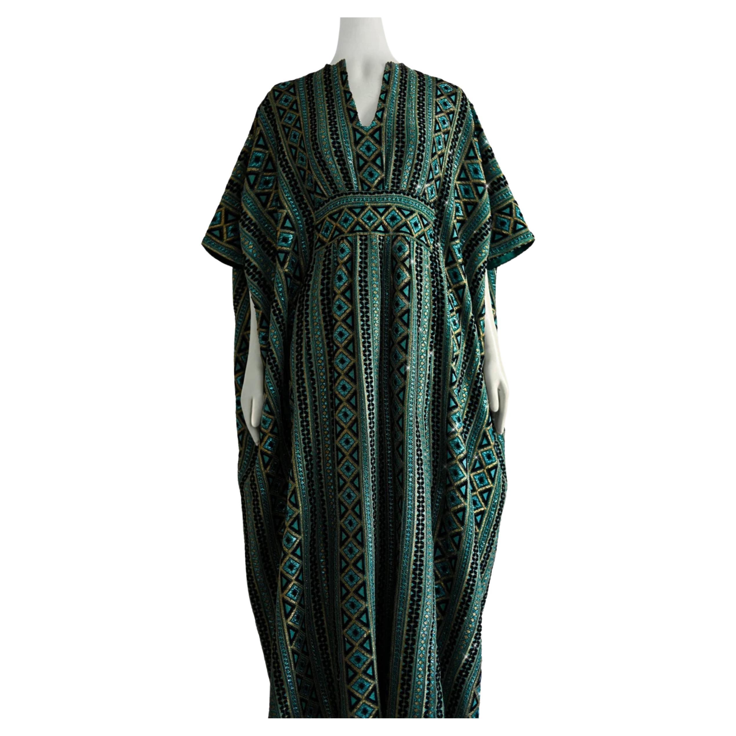 BEAUTIFUL KAFTAN STYLE WRINKLE DRESS GGR4221