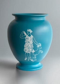 Goddess Artemis.  Stamno. From the series Gynaeceum