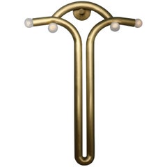 Goddess Brass Sconce by Paul Matter