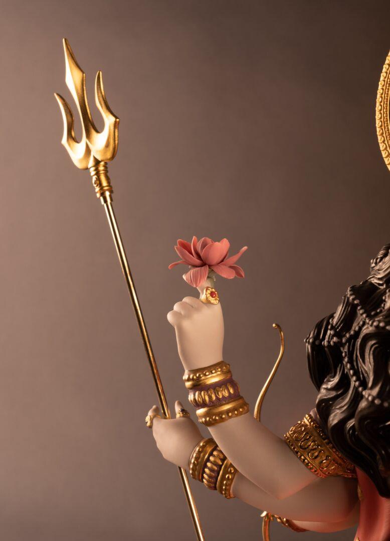 Skulptur der Göttin Durga. Limitierte Auflage  (21. Jahrhundert und zeitgenössisch) im Angebot
