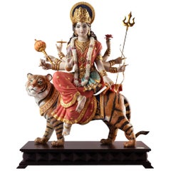 Lladró Goddess Durga Sculpture. Limited Edition 