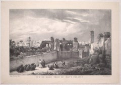 View of Rome - Antique Offset Print after G. Engelmann - Early 20th Century
