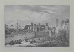 Vue de Rome Prise de Mont Palatin - Offset Dopo G. Engelmann - Anni '70