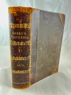 Godey’s Lady’s Book, Leather Bound, Volume LXXX – 1870 Edition