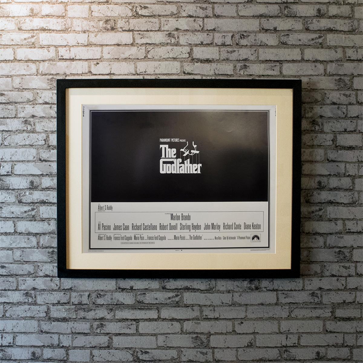 the godfather original movie poster