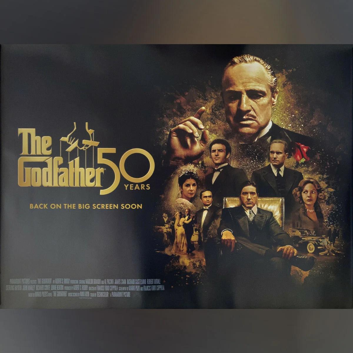 Il Padrino, Il (2022R)
Origina British Quad (30 X 40 pollici)

L'anziano patriarca di una dinastia di criminali organizzati nella New York del dopoguerra trasferisce il controllo del suo impero clandestino al riluttante figlio minore.

Si tratta di