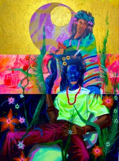 Fusion culturelle - 21e siècle, Contemporain, Peinture figurative, Art des femmes