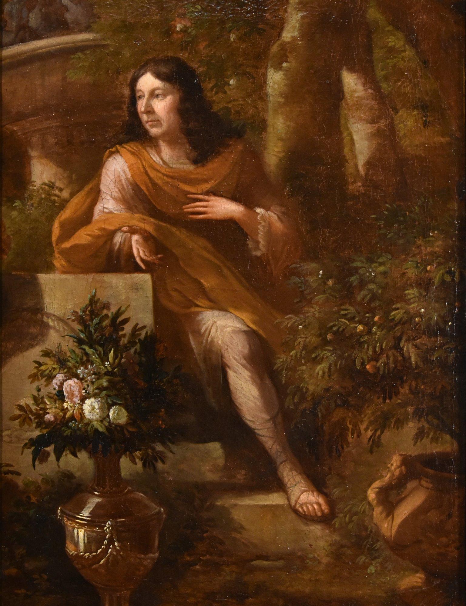 Porträt Gentleman Man Kneller 17/18. Jahrhundert Gemälde Öl auf Leinwand England – Painting von Godfrey Kneller (Lübeck 1646 - London 1723)