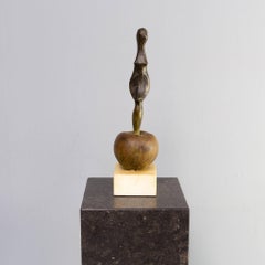 Godfried Pieters Sculpture ‘Abstract Woman on a Ball’