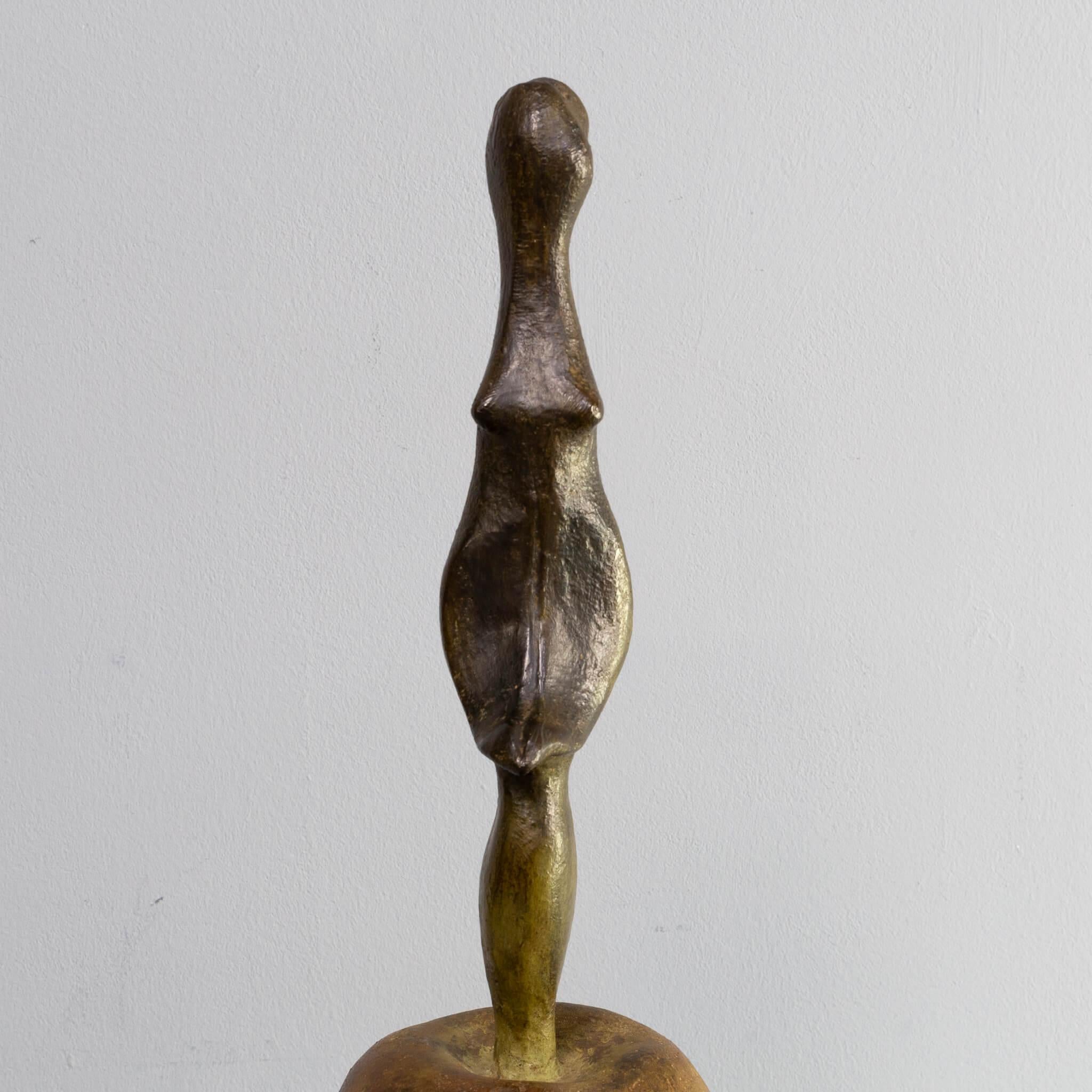 Godfried Pieters Sculpture ‘Abstract Woman on a Ball’ In Good Condition For Sale In Amstelveen, Noord