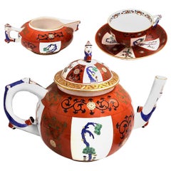 Vintage Godollo Tea Set in Herend Porcelain for Famous Queen Elizabeth