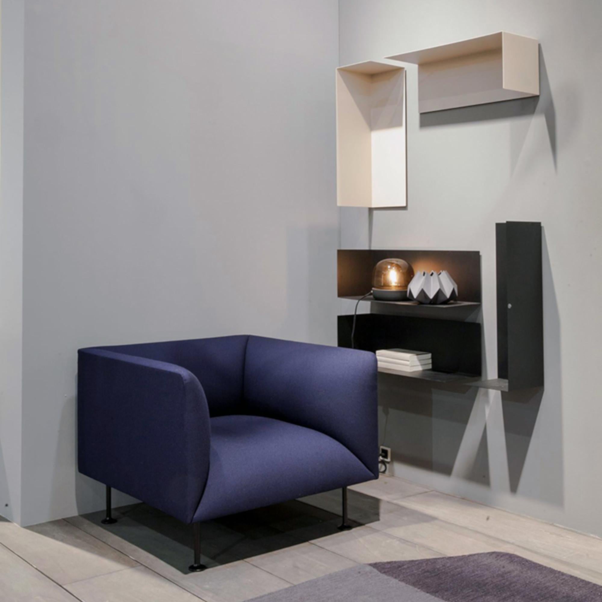 Scandinavian Modern Godot Sofa, 1-Seat, Sandy Brown Textile Scandinavian Design and Furniture