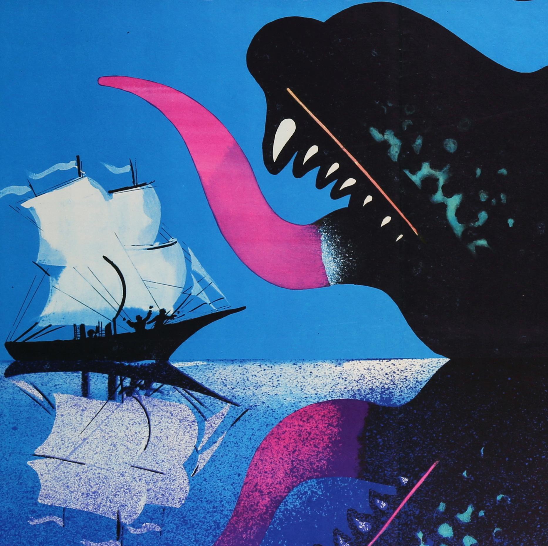Godzilla vs The Sea Monster 1978 Polish Film Poster, Mieczyslaw Wasilewski In Excellent Condition In Bath, Somerset