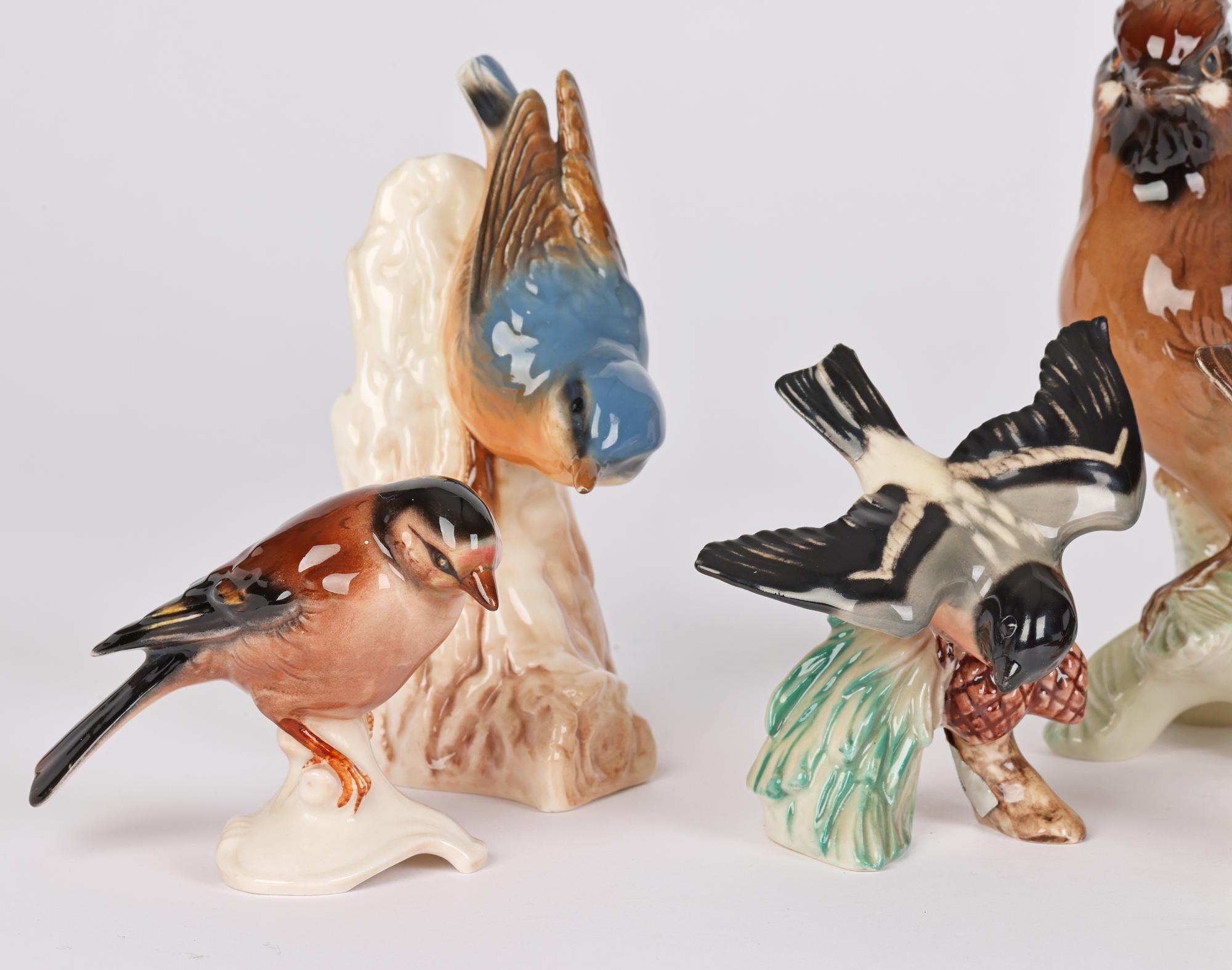 Goebel Collection Seven Porcelain Garden Bird Figures 11