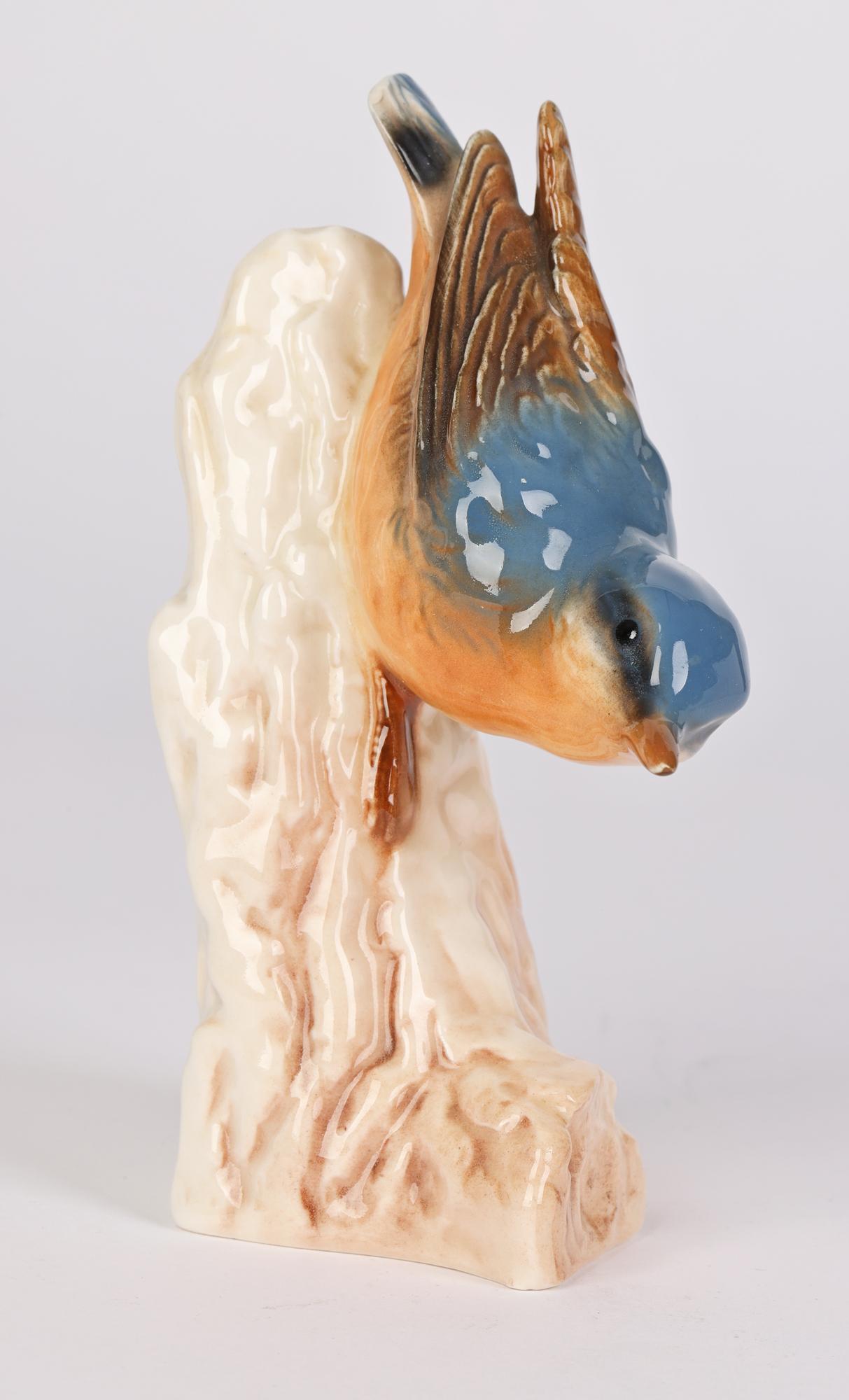 Glazed Goebel Collection Seven Porcelain Garden Bird Figures