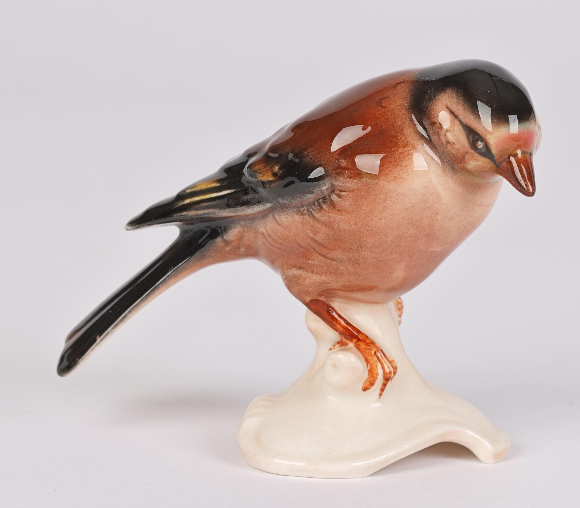 Goebel Collection Seven Porcelain Garden Bird Figures In Good Condition In Bishop's Stortford, Hertfordshire