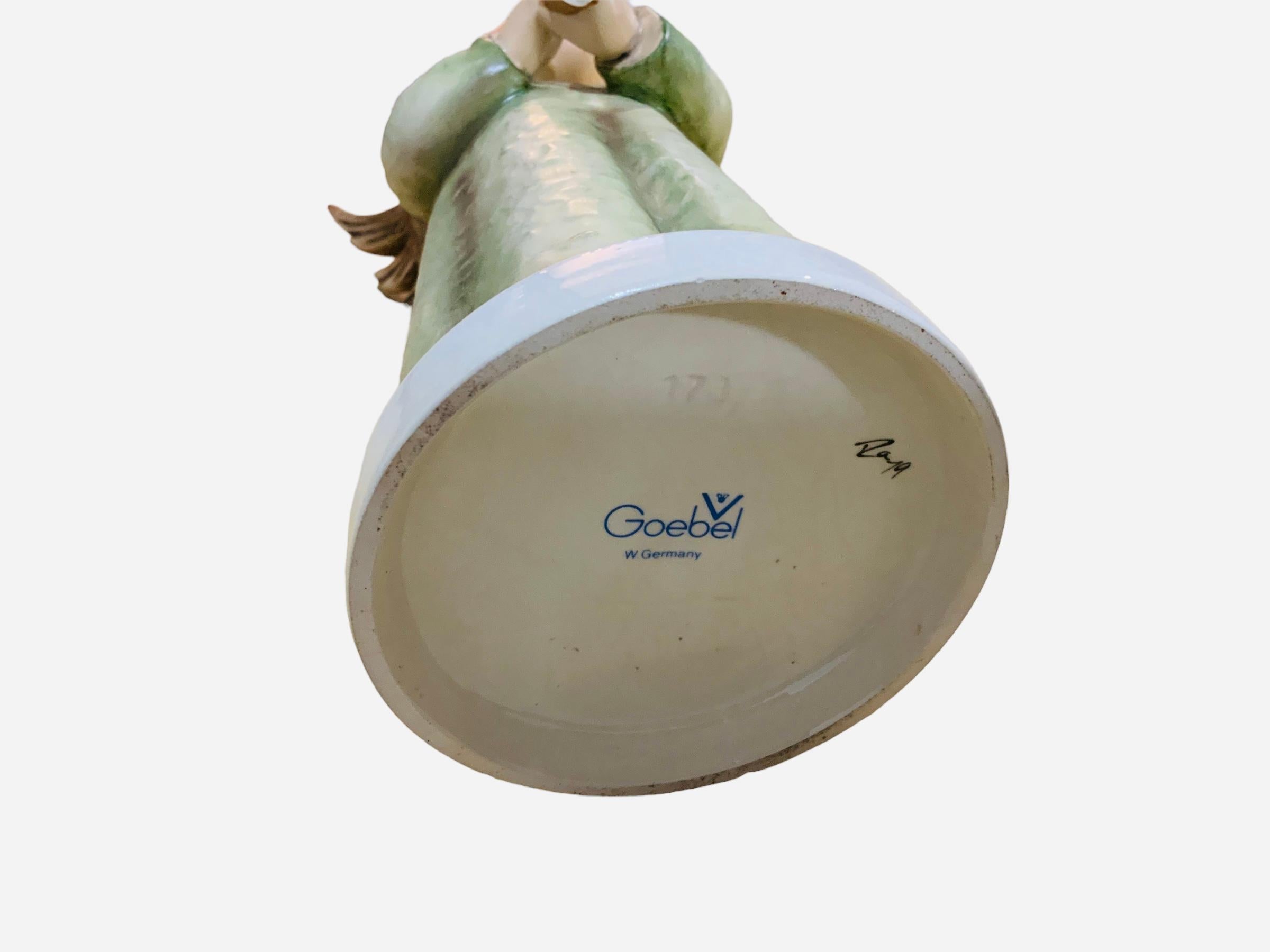 German Goebel Company Hummel Porcelain Large Figurine Angel “Festival Harmony”