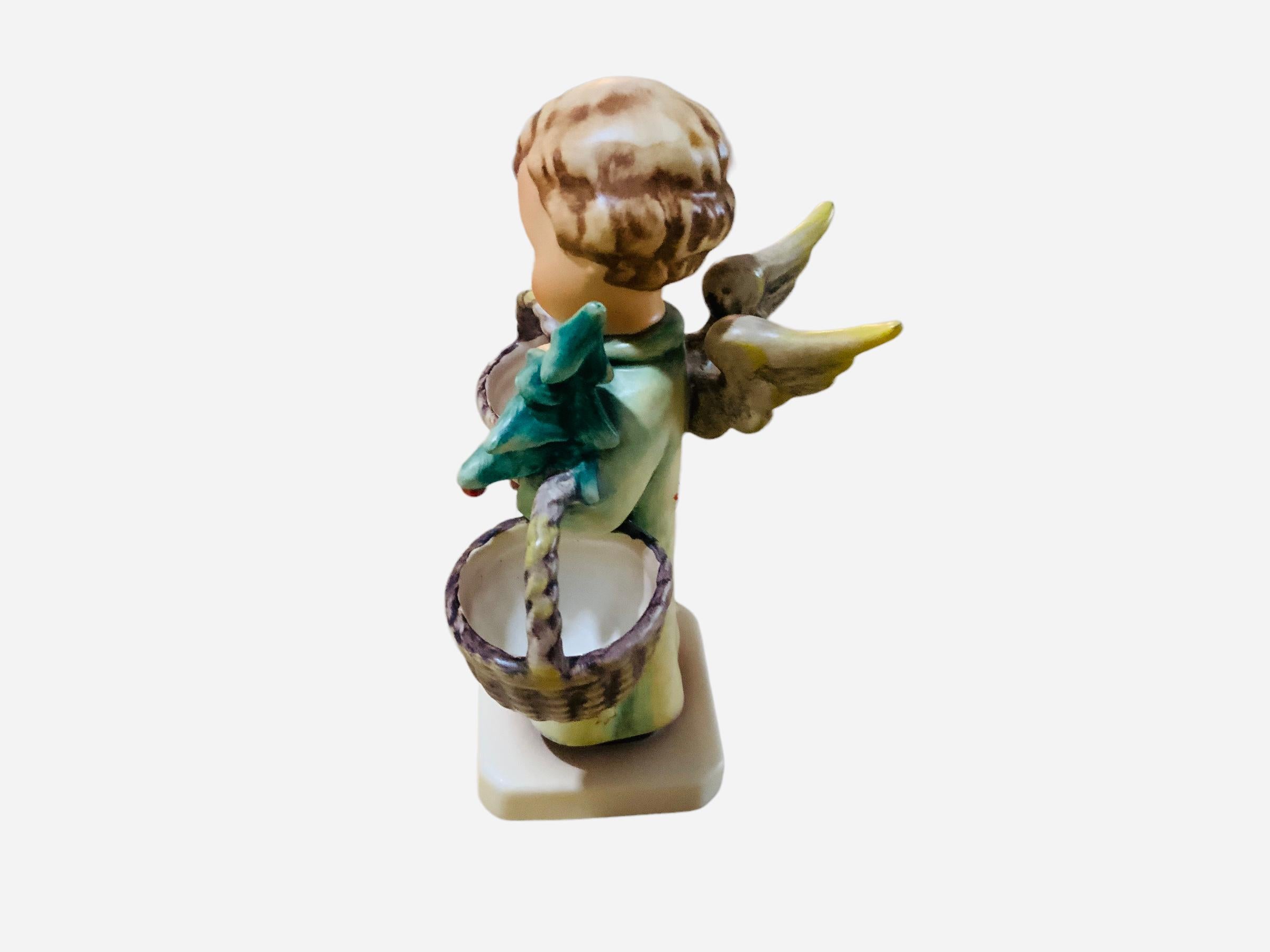 Hand-Crafted Goebel Company Hummel Porcelain Figurine “Christmas Angel”