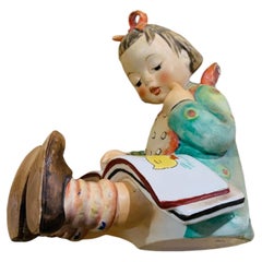 Vintage Goebel Company Hummel Porcelain Figurine “Reading Girl”
