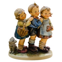 Goebel Company Hummel Porcelain Group Figurines “Follow The Leader”