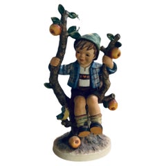Goebel Company Hummel Porcelain Large Figurine “Apple Tree Boy”