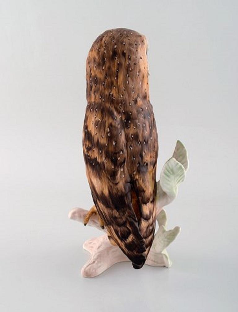 Goebel Porcelain Owl, West Germany, 1980s In Good Condition In Copenhagen, DK