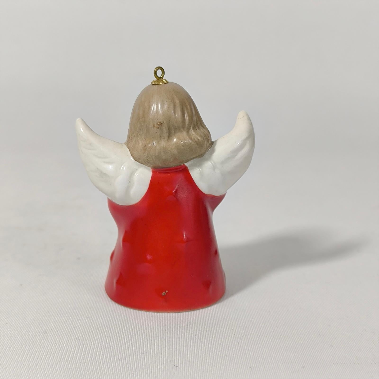 Goebel Set of Seven Vintage Annual Angel Bells Christmas Tree Ornaments For Sale 7