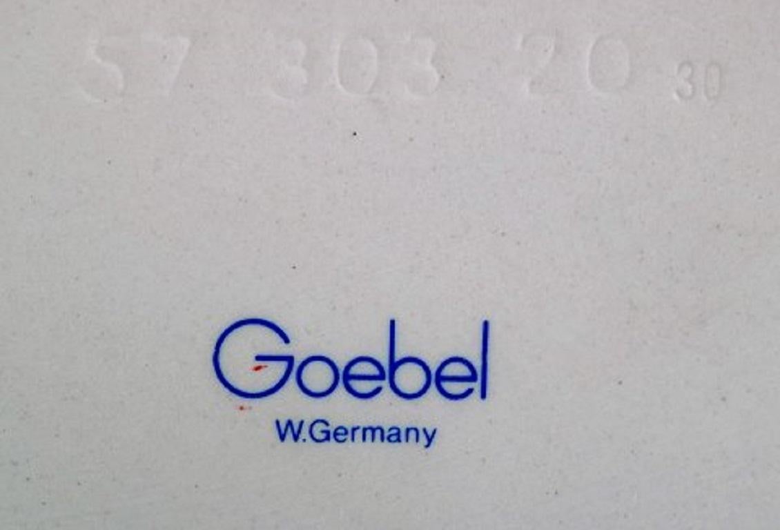 German Goebel Swan in Porcelain, 1980s