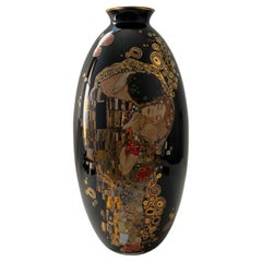 Goebel Vase with Klimt The Kiss Motif
