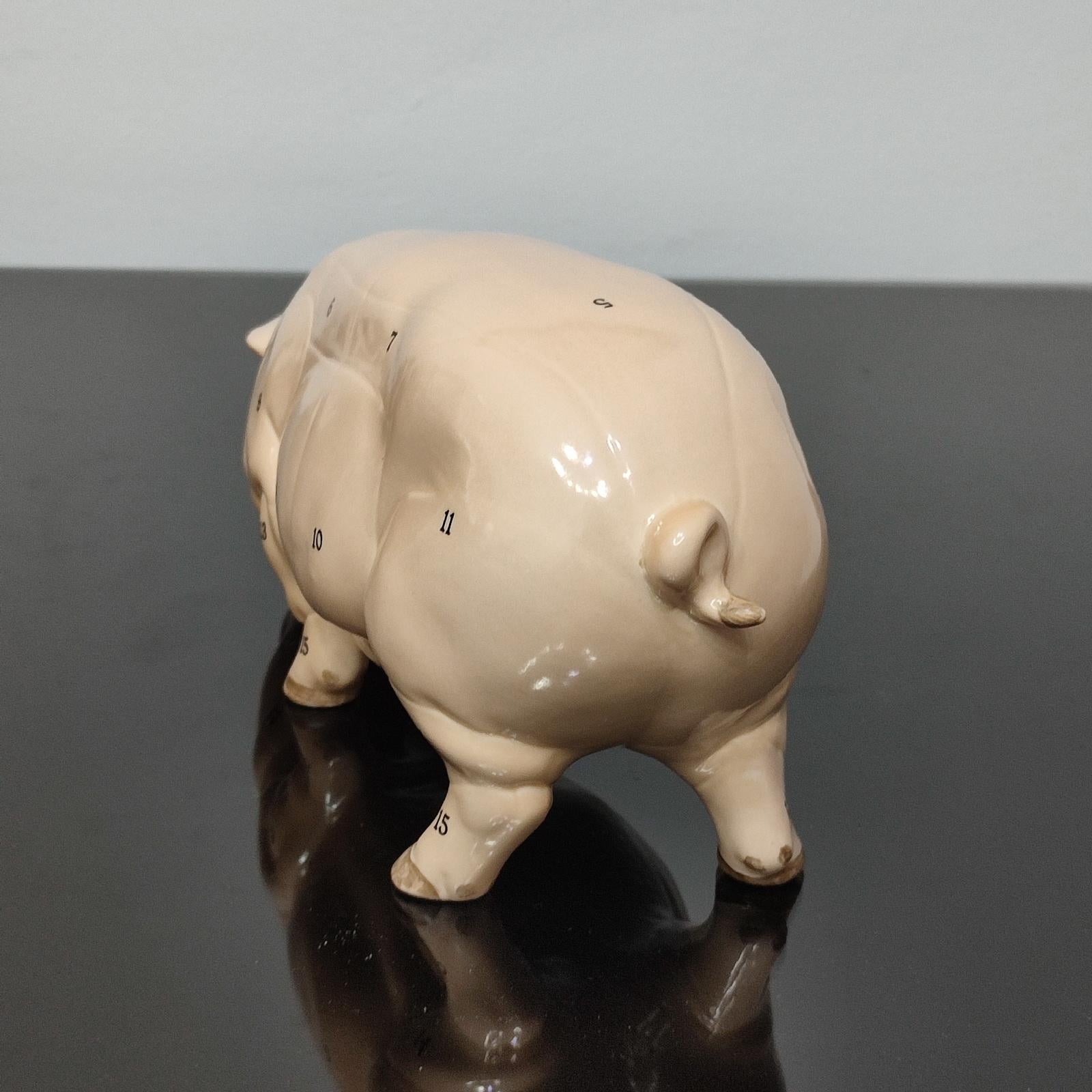 Goebel West German, Porcelain Pig for the Butcher Shop, Design Gerhard Wittmann For Sale 4