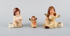 Goebel, West Germany, Five Angels in Porcelain, 1970s-1980s