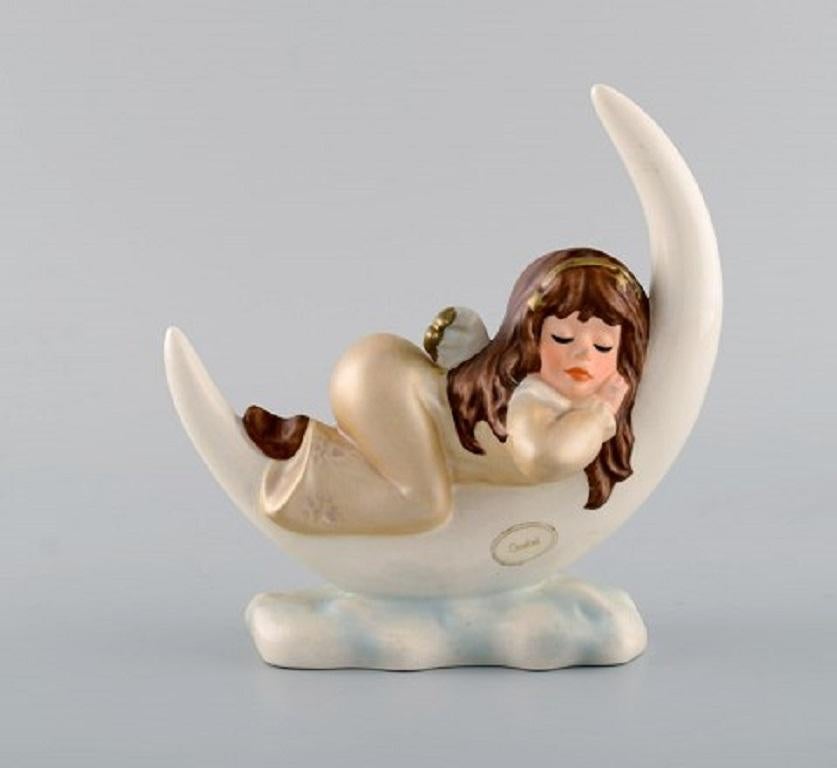 Late 20th Century Goebel, West Germany, Five Angels in Porcelain, 1970s-1980s For Sale