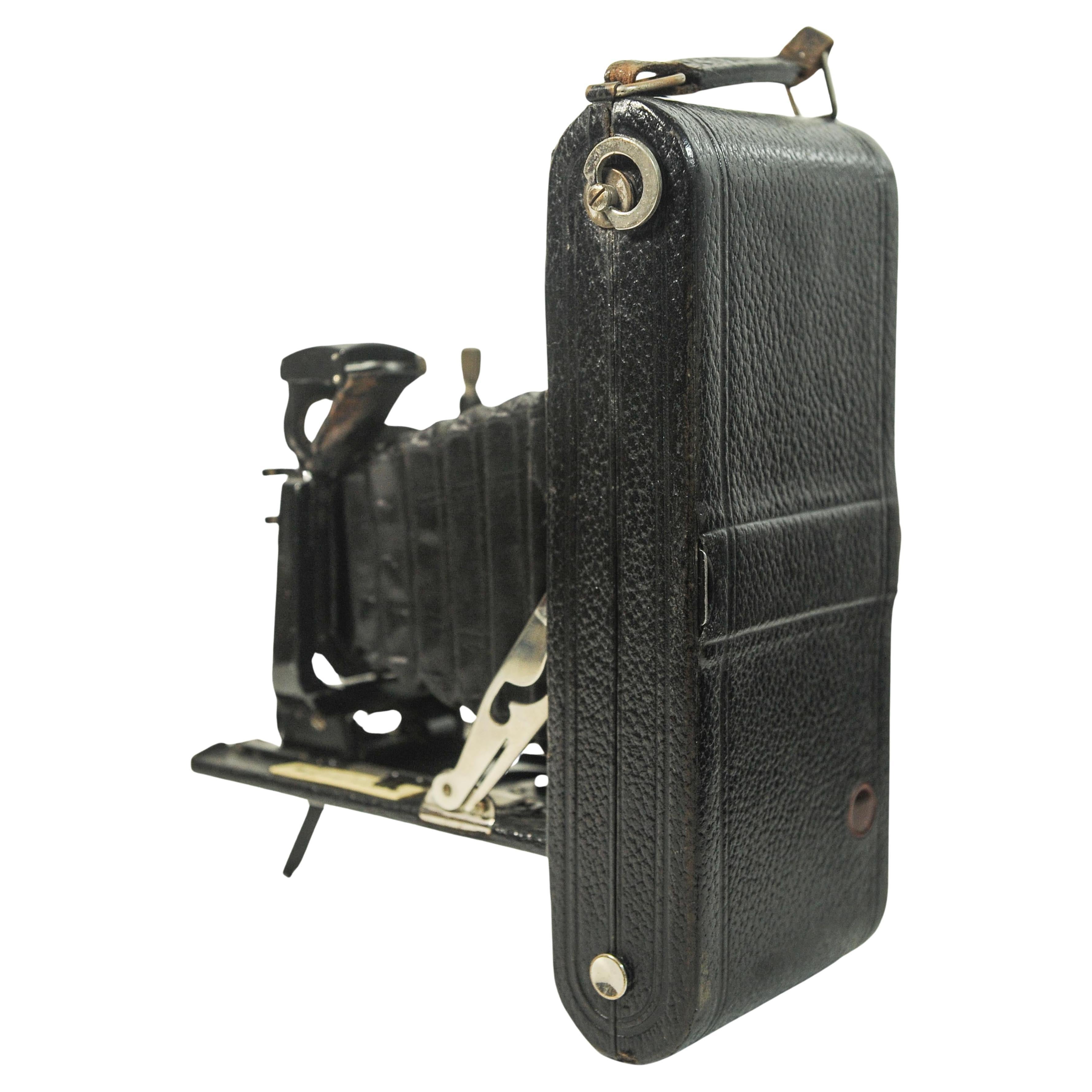 Goerz Tenax Folding Medium Format Rollfilm mit einem Zeiss Ikon Compur mit C.P.G. im Angebot 5