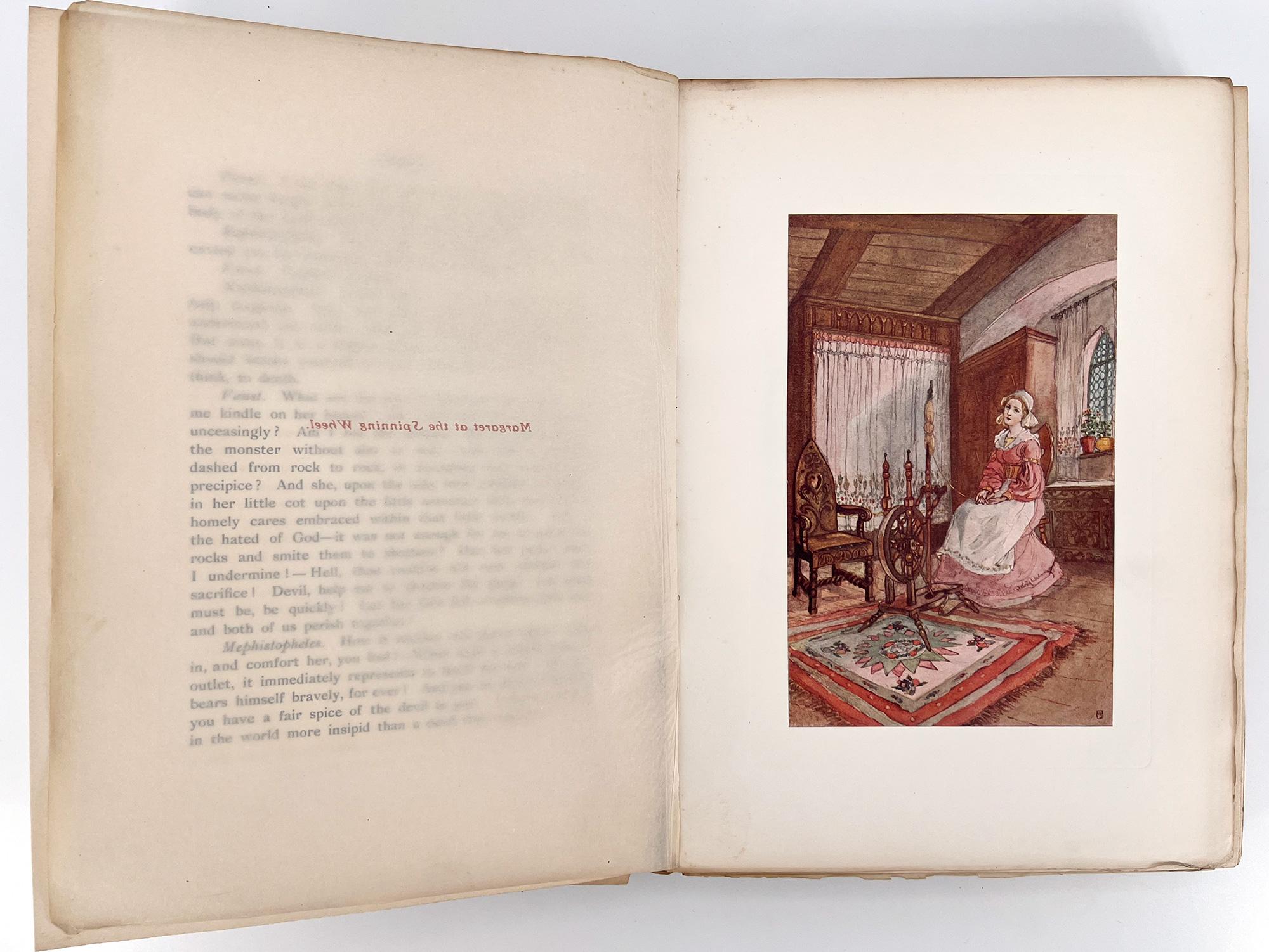 20th Century Goethe's FAUST with Willy Pogany illustrations For Sale