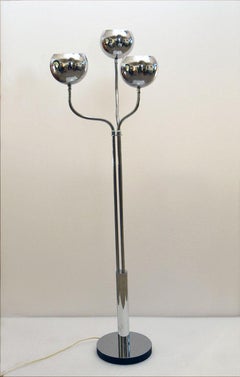 Goffredo Reggiani 1970's Floor Lamp with 3 Lights
